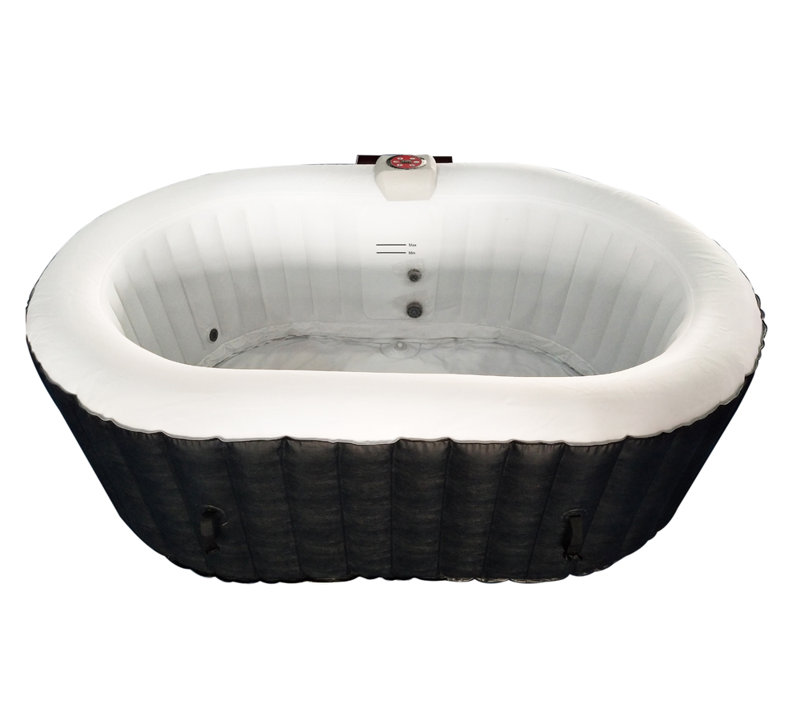 ALEKO Oval 2 Person 130 Jet Inflatable Hot Tub & Reviews Wayfair.ca